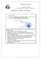 Convocation Conseil Municipal du 16-05-2025